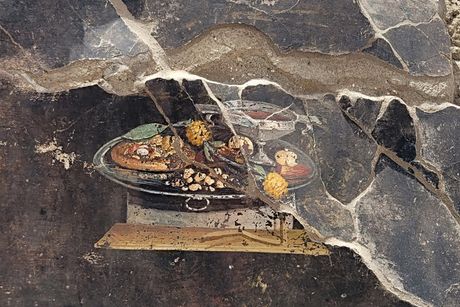 Freska u Pompejima na kojoj je oslikana pica