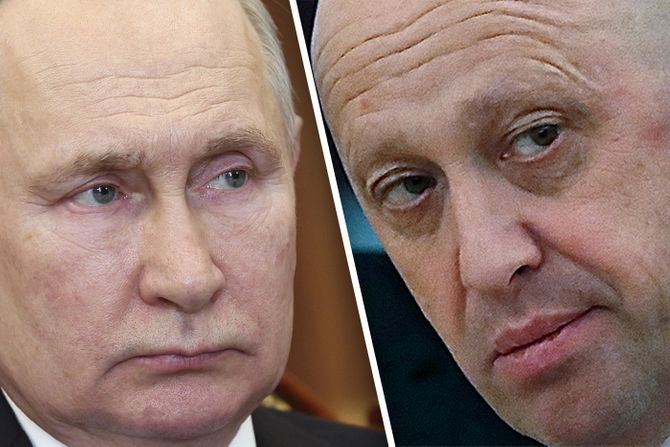 Vladimir Putin Jevgenij Prigožin Yevgeny Prigozhin