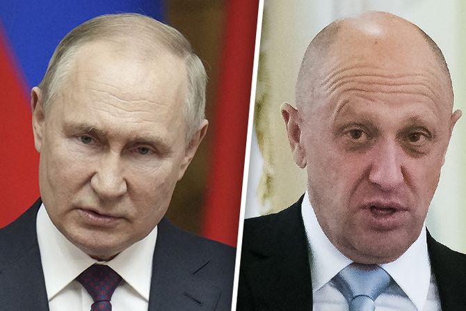 Vladimir Putin Jevgenij Prigožin Yevgeny Prigozhin