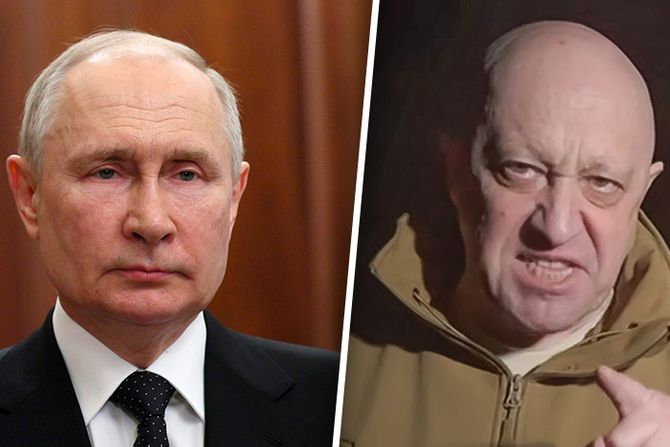 Vladimir Putin Jevgenij Prigožin Yevgeny Prigozhin