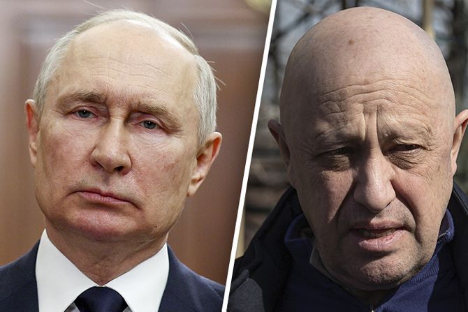 Vladimir Putin Jevgenij Prigožin Yevgeny Prigozhin