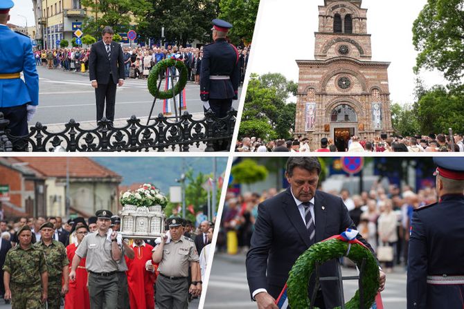 Ministar Gasic - Polaganje venca - Krusevac