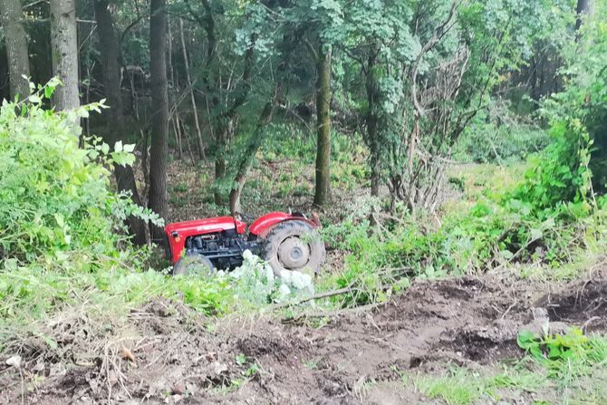 Niš, traktor, saobraćajna nesreća