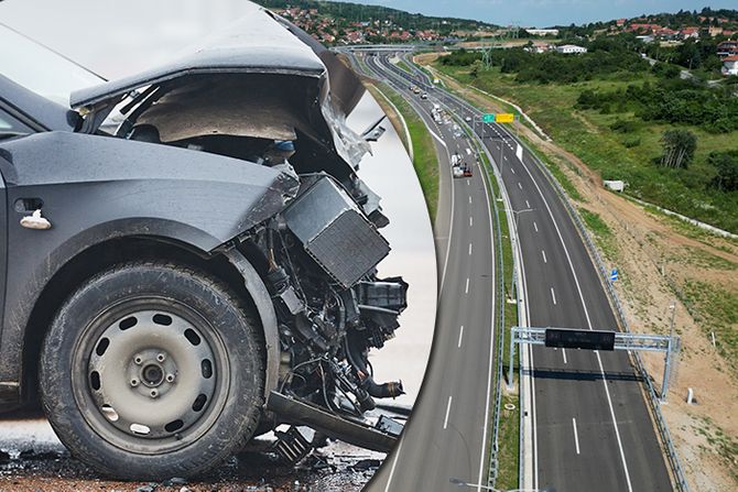 Obilaznica oko Beograda saobraćaj nesreća udes