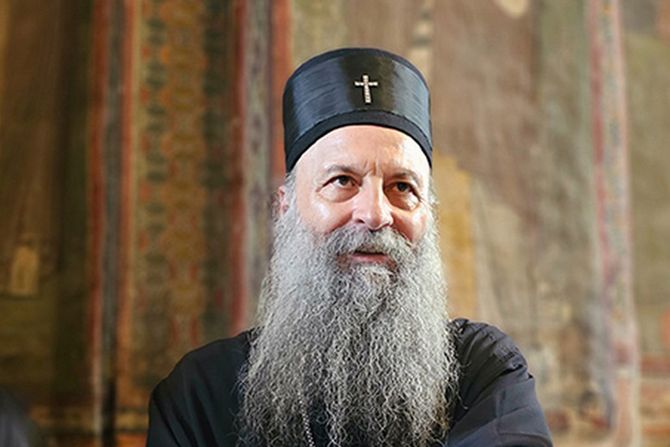 Patrijarh Porfirije Manastir Visoki Dečani Patrijarh Porfirije Manastir Visoki Dečani
