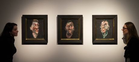 Francis Bacon,  Three Studies for a Portrait of George Dyer