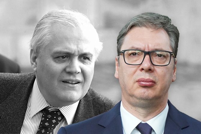 Milan Milutinović i Aleksandar Vučić Milan Milutinović i Aleksandar Vučić