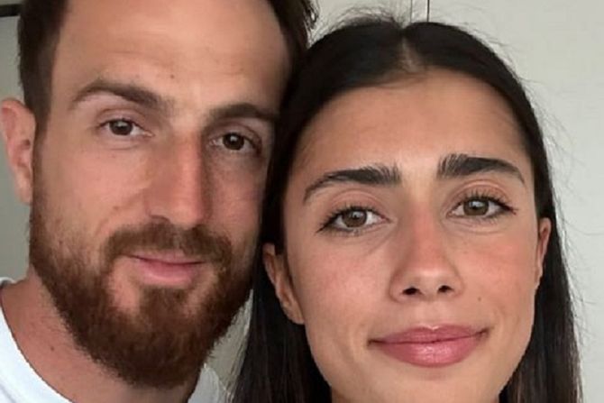 Jan Oblak i Olga Danilović Jan Oblak i Olga Danilović