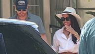 Kežual elegancija Megan Markl: Bela košulja i šešir su pun letnji pogodak