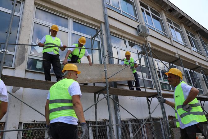 Počela rekonstrukcija Osnovne škole "Ivan Goran Kovačić" u Gradskoj opštini Niška Banja