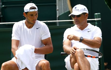 Rafael i Toni Nadal Vimbldon Rafael i Toni Nadal Vimbldon