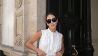 Tamara Kalinić spojila nespojivo: Elegantna haljina i papuče su njen izbor za šetnju Parizom