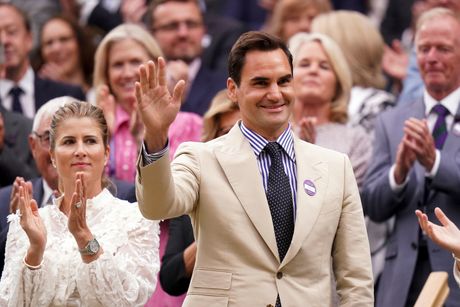 Mirka i Rodžer Federer