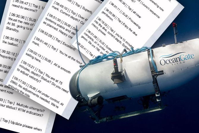 Podmornica Titan transkripti fičer Podmornica Titan transkripti fičer