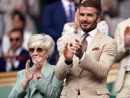 Dejvid Bekam i majka Sandra