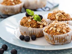 ovsene pahuljice, doručak, mafini, proteinski mafini