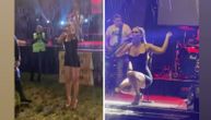 Mokra do kože pevala u Ljuboviji: Tea Tairović nastupala na pljusku, ovim potezom je oduševila publiku