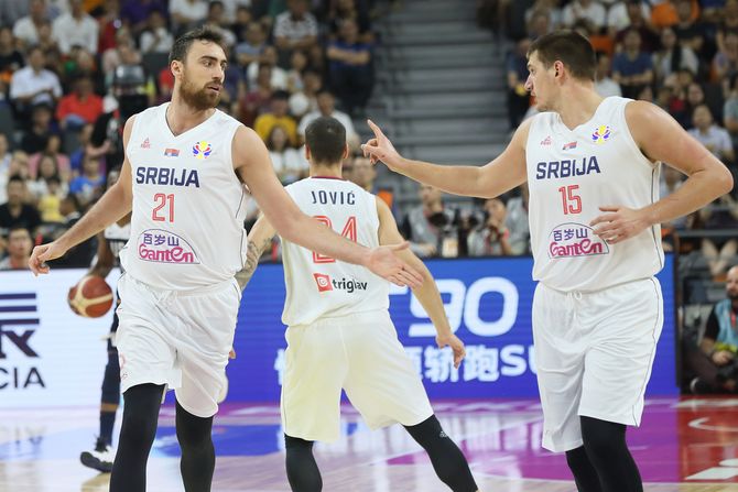 Nikola Jokić, Nikola Milutinov Nikola Jokić, Nikola Milutinov