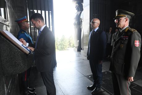 Avala venci Miloš Vučević i Jakov Milatović Avala venci Miloš Vučević i Jakov Milatović