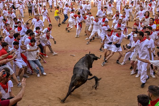 Španija Pamplona bikovi festival