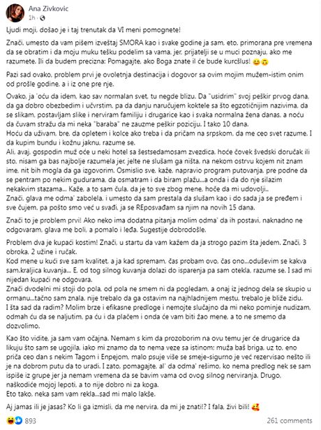 Grčka plaža letovanje Ana Živković objava 2