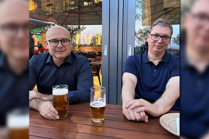 Aleksandar Vučić Miloš Vučević Aleksandar Vučić Miloš Vučević