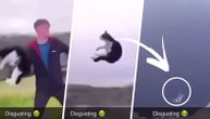 Snimak tinejdžera koji baca mačku sa litice zgrozio internet, umešala se i policija: "Šta sam upravo video"