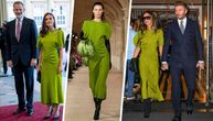 Zelena haljina kreatorke Viktorije Bekam je komad godine: Nosili su je svi, od Bele Hadid do kraljice Leticije