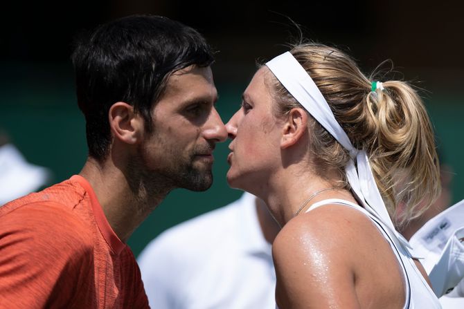 Viktorija Azarenka, Novak Đoković