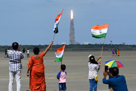 Lansiranje rakete ka Mesecu u Indiji