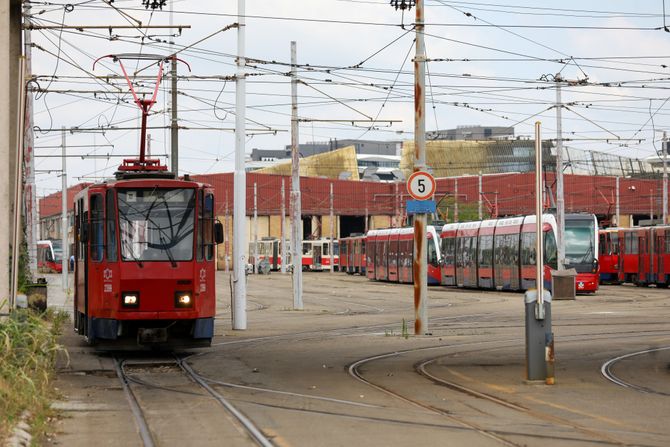 Tramvajski depo Sava, Novi Beograd Tramvajski depo Sava, Novi Beograd
