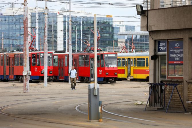 Tramvajski depo Sava, Novi Beograd