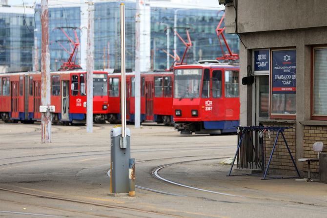 Tramvajski depo Sava, Novi Beograd