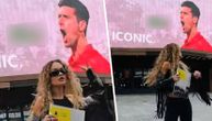 Albanska pevačica izazvala bes srpskog naroda: Osvanuo snimak kako reaguje na Novaka, mnogima se neće dopasti