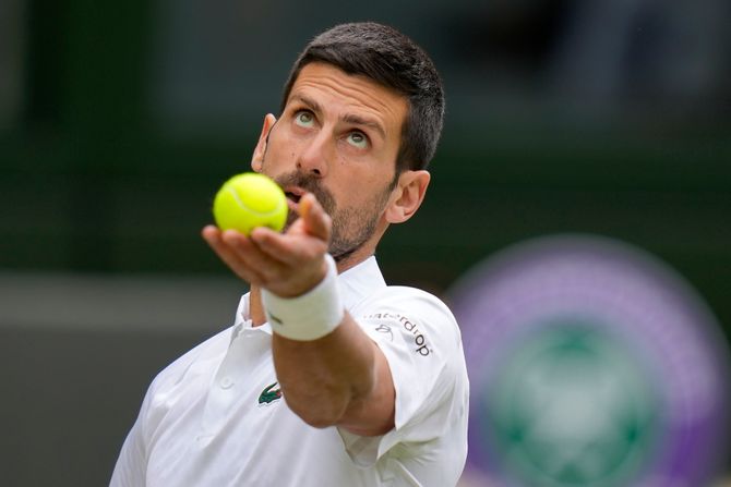 Novak Đoković  finale Vimbldon 2023