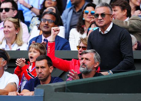 Goran Ivanišević Srđan i Dijana Đoković Goran Ivanišević Srđan i Dijana Đoković