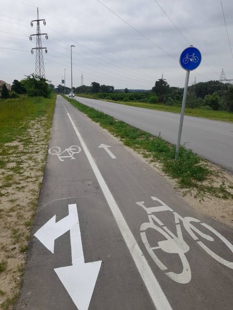 Biciklistička staza Novi Sad