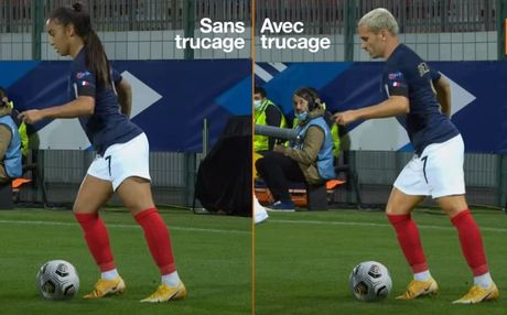 Ženska fudbalska reprezentacija Francuske, Fudbalska reprezentacija Francuske, Antoan Grizman, Sakina Karšui