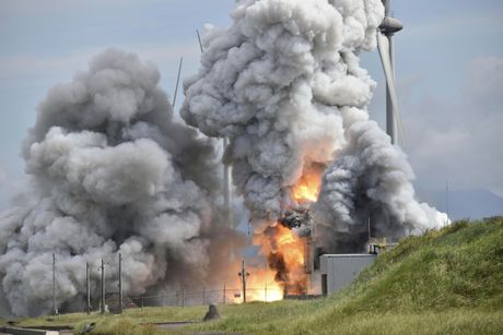 Japan JAXA Explosion eksplozija raketa