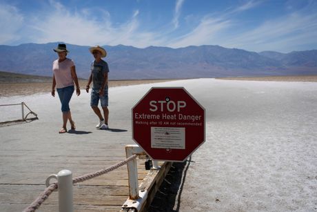 Dolina smrti Kalifornija vrućina