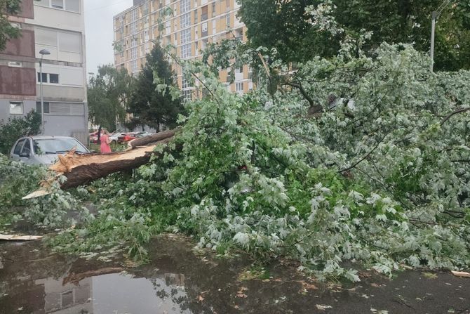 Hrvatska, Zagreb, nevreme