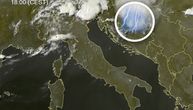 Pogledajte kako se smrtonosna oluja približava Srbiji: Očekuje se da kod nas dođe posle 19h, prvo u ovaj grad