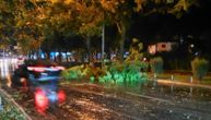 Jako nevreme noćas pogodilo Banjaluku: Olujni vetar rušio stabla, neke delove pogodio i grad