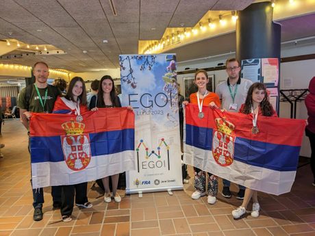 Matematičari Medalje Srbija Evropska informatička olimpijada za devojke