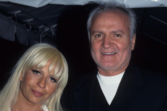 Donatela Versaće i Đani Donatella Versace i Gianni Versace Donatela Versaće i Đani Donatella Versace i Gianni Versace