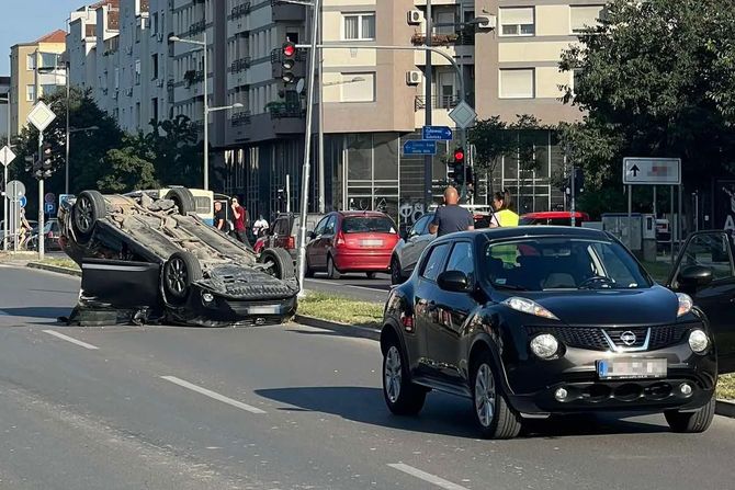 Nezgoda na Bulevaru patrijarha Pavla u Novom Sadu