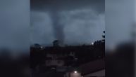 Tornado pogodio Milano, nebo usred dana postalo crno: Strašan snimak nevremena u Italiji