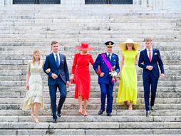 Kralj Philippe, Filip, Kraljica Matilda, Princeza Elizabeta, Princ Gabrijel i Emanuel, Princeza Eleonora