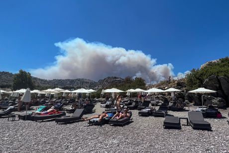 Grčka Rodos požar