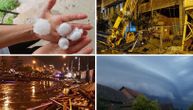 UŽIVO Prve slike i snimci oluje u Srbiji: U Leskovcu grad ko jaje, oko Aleksinca i Čačka totalno nevreme